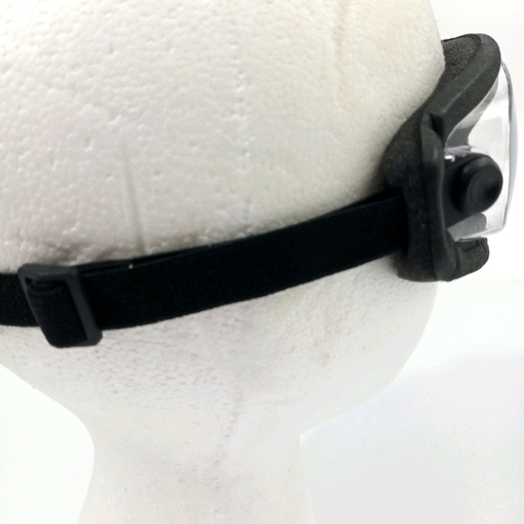 Moto Safety Goggles Anti-Fog Adjustable Soft Seal Clear Lens Black Unisex - Picture 3 of 6